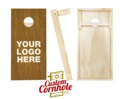 Custom Stained Cornhole Set With Bags 30 Custom Stained Cornhole Set With Bags -Pro Cornhole Shop Chestnut Top View 91638.1508893723
