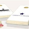 Troutman & Gonzales Battle Flag Cornhole Set With Bags 1 Troutman & Gonzales Battle Flag Cornhole Set With Bags -Pro Cornhole Shop Cornhole Boards 63100.1641331495