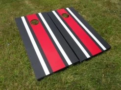 Striped Cornhole Set With Bags 10 Striped Cornhole Set With Bags -Pro Cornhole Shop Cornhole Stripped 09438.1611438022