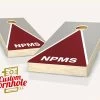 Personalized Premium Pyramid Cornhole Set With Bags -Pro Cornhole Shop Custom Boards 63625.1643824993