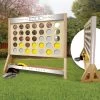 Wedding Name & Date Personalized Giant Connect Four Game -Pro Cornhole Shop Custom Connect Four Game 45681.1610490362