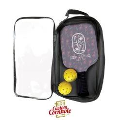 Custom Bride And Groom Date Rose Monogram Pickleball Paddle Set 7 Custom Bride And Groom Date Rose Monogram Pickleball Paddle Set -Pro Cornhole Shop Custom Cornhole LLC Pickleball 2 13046.1707871063