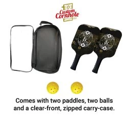 Custom Circle Flower Bride And Groom Pickleball Paddle Set 7 Custom Circle Flower Bride And Groom Pickleball Paddle Set -Pro Cornhole Shop Custom Cornhole LLC Pickleball 3 90781.1707871250
