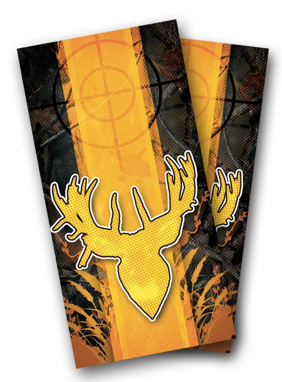 Deer Sportsman Cornhole Wraps - Set Of 2 3 Deer Sportsman Cornhole Wraps - Set Of 2