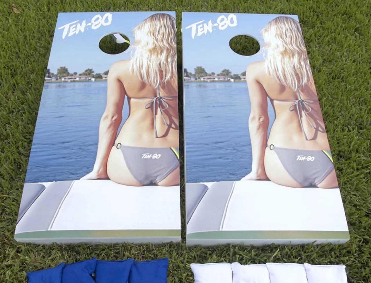 Custom Cornhole Set With Bags 15 Custom Cornhole Set With Bags - Image 13