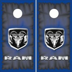 Dodge Ram Cornhole Wraps - Set Of 2