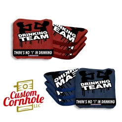 Drinking Team Professional Cornhole Bags - Set Of 8