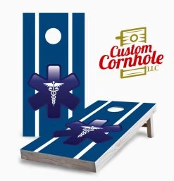 EMT Cornhole Set (Blue) With Bags