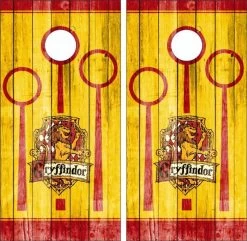 Harry Potter Version 11 Cornhole Wraps - Set Of 2