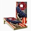 Fire Department Hand Pull Cornhole Set With Bags