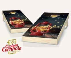 Firefly Forest Wedding Cornhole Set With Bags