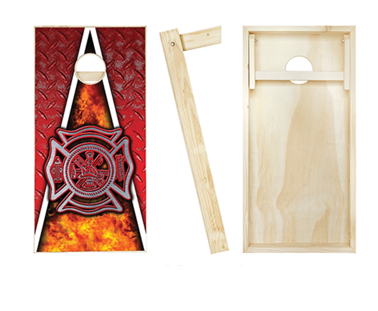Fireman Cornhole Set With Bags 3 Fireman Cornhole Set With Bags - Image 2