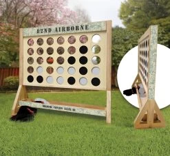 Military Digital Camo Personalized Giant Connect Four Game