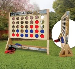 Marble Established Personalized Giant Connect Four Game