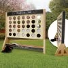 Chalkboard Wedding Personalized Giant Connect Four Game