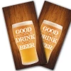 Good People Drink Good Beer Cornhole Wraps - Set Of 2 -Pro Cornhole Shop GoodPeopleGoodBeer wrap product img 05108.1483905639