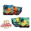 Green Blue Beach Professional Cornhole Bags - Set Of 8 2 Green Blue Beach Professional Cornhole Bags - Set Of 8 -Pro Cornhole Shop Green Blue Beach 42360.1708185947
