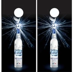 Grey Goose Cornhole Wraps - Set Of 2