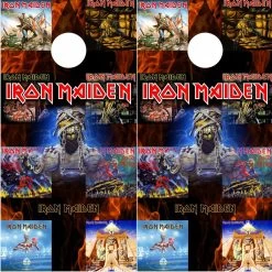 Iron Maiden Cornhole Wraps - Set Of 2