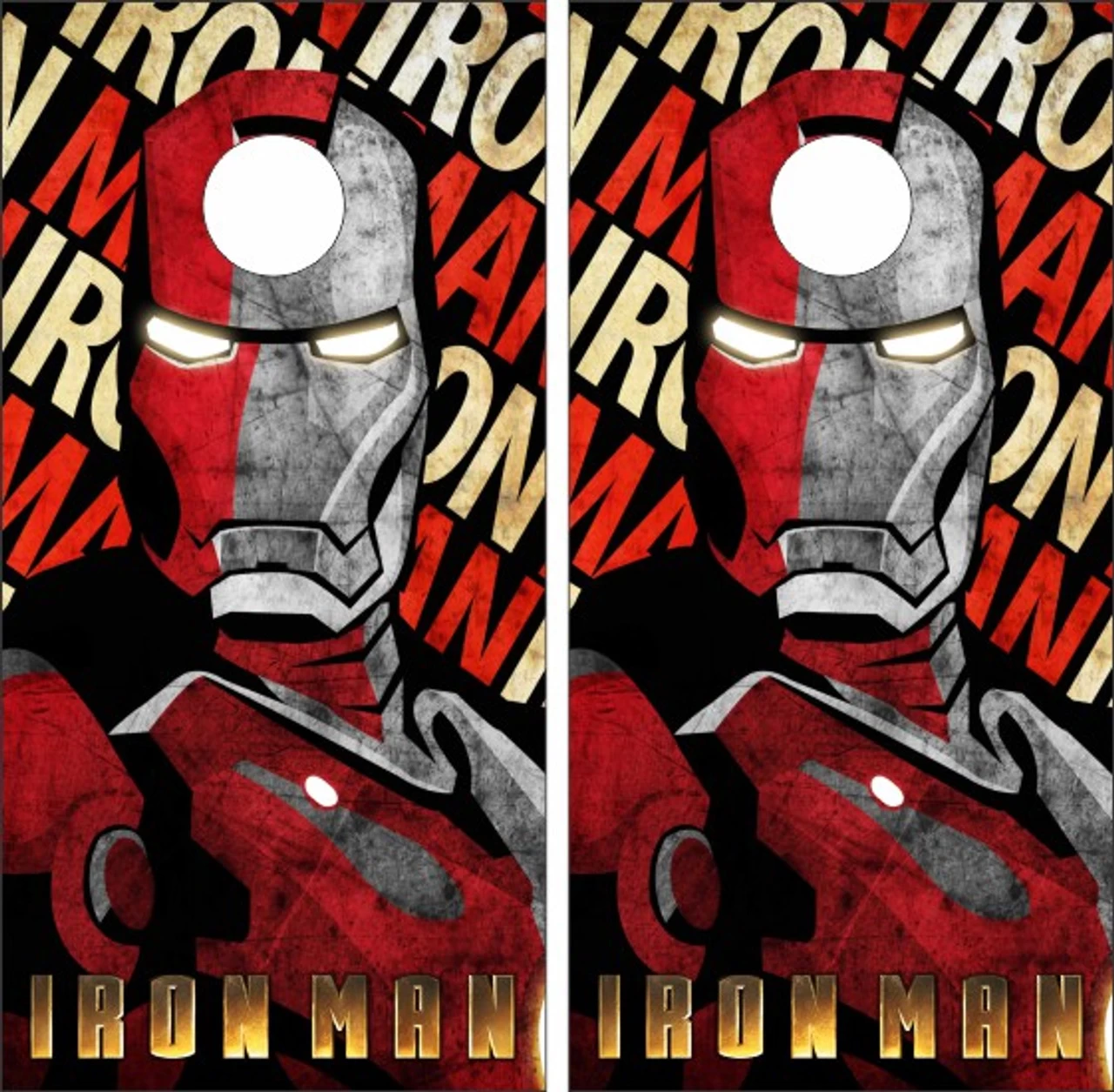 Iron Man Version 2 Cornhole Set With Bags 4 Iron Man Version 2 Cornhole Set With Bags - Image 2