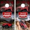 Jeep Version 3 Cornhole Wraps - Set Of 2