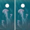 Jellyfish Cornhole Wraps - Set Of 2 -Pro Cornhole Shop Jellyfish def 21280.1705778487