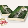 Jersey Field Soccer Cornhole Set With Bags