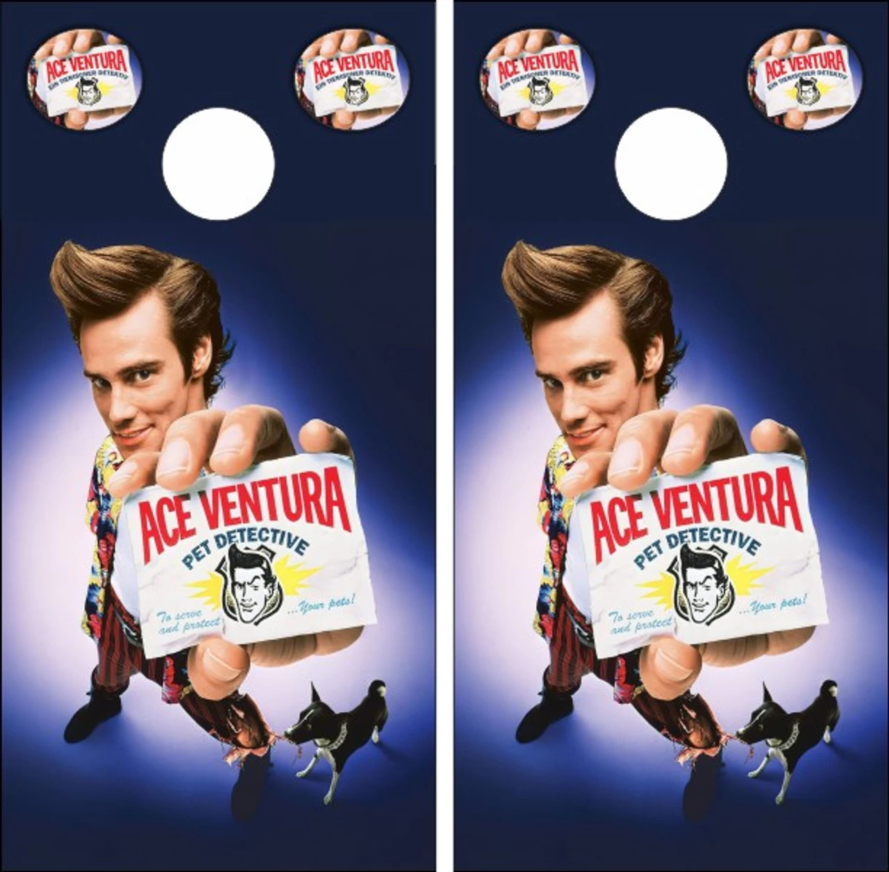 Ace Ventura Pet Detective Cornhole Set With Bags 4 Ace Ventura Pet Detective Cornhole Set With Bags - Image 2