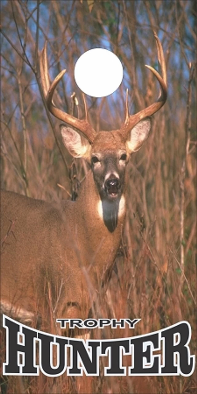 Deer In The Wild Cornhole Wraps - Set Of 2 4 Deer In The Wild Cornhole Wraps - Set Of 2 - Image 2