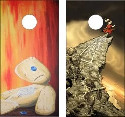 Korn Cornhole Wraps - Set Of 2