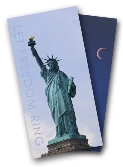 Let Freedom Ring Cornhole Wraps - Set Of 2