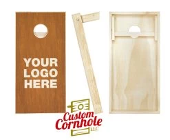 Custom Stained Cornhole Set With Bags 27 Custom Stained Cornhole Set With Bags -Pro Cornhole Shop Maple Top View 01702.1508893722