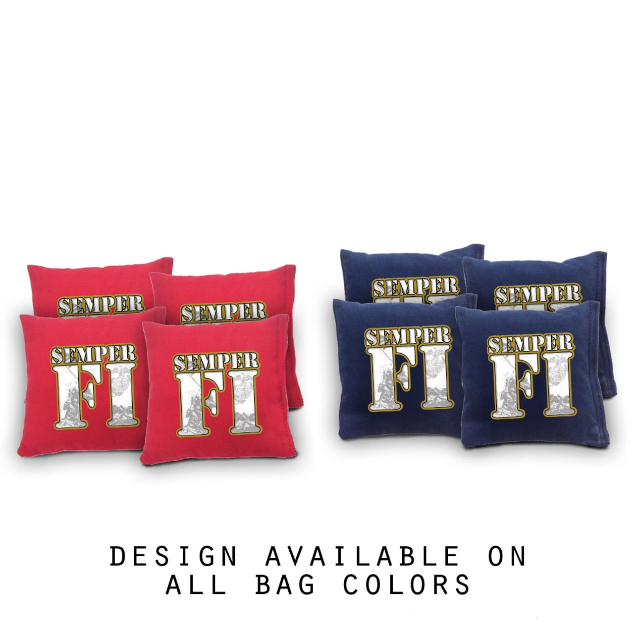 Marine Cornhole Bags - Set Of 8 3 Marine Cornhole Bags - Set Of 8