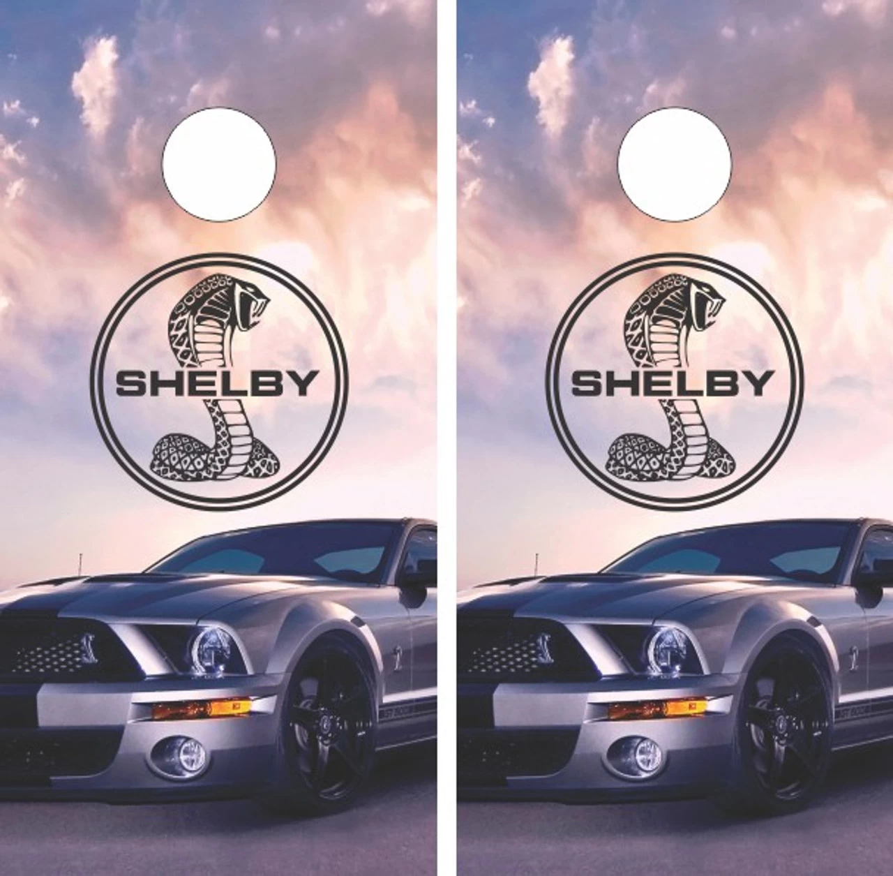 Ford Mustang Cobra Shelby Cornhole Wraps - Set Of 2 3 Ford Mustang Cobra Shelby Cornhole Wraps - Set Of 2