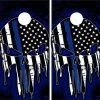 Thin Blue Line Punisher Version 2 Cornhole Wraps - Set Of 2 1 Thin Blue Line Punisher Version 2 Cornhole Wraps - Set Of 2 -Pro Cornhole Shop Punisher Skull Flag Blue Line 50258.1586639673 1 22505.1589322104