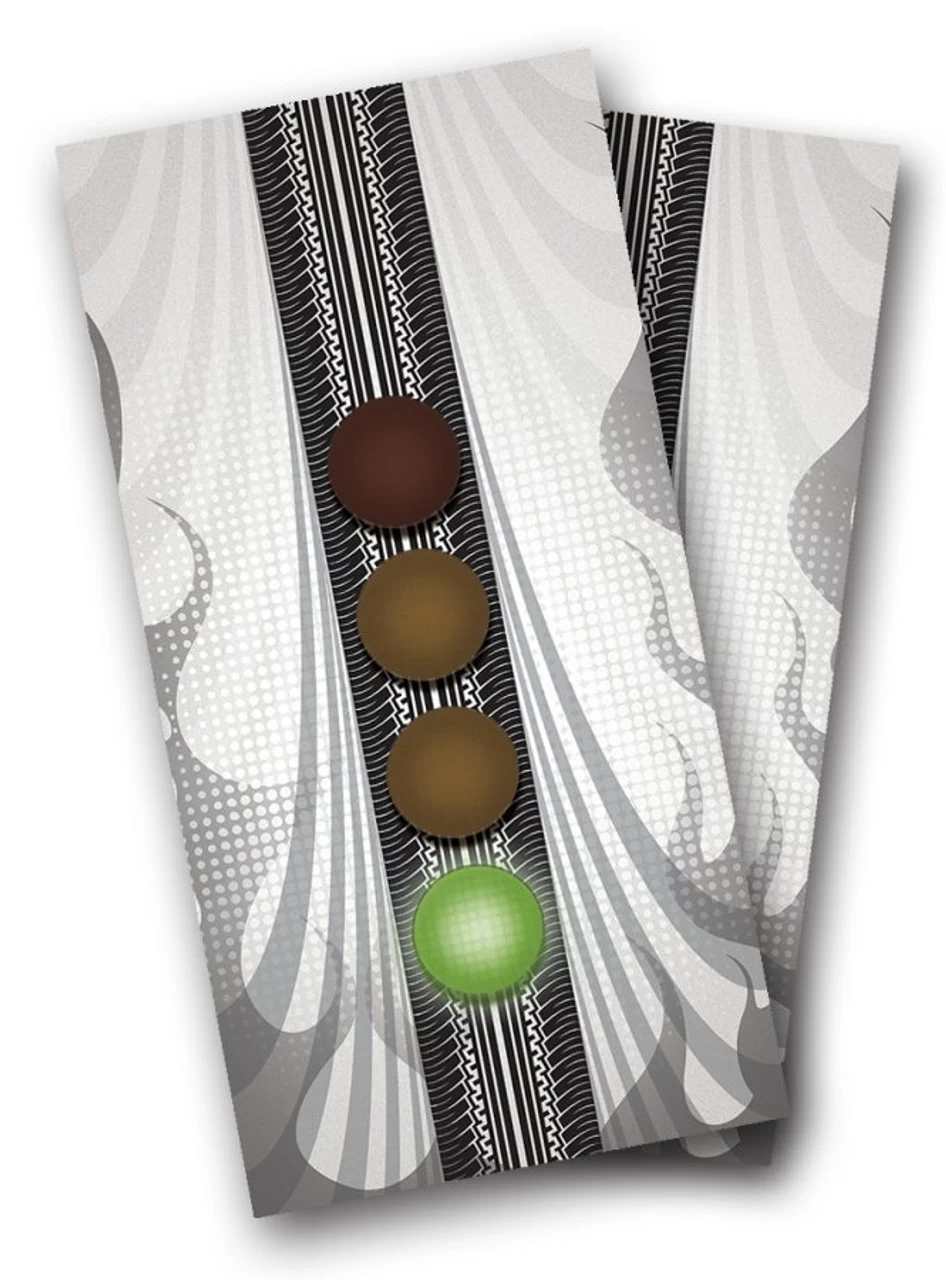 Racing Enthusiast Cornhole Wraps - Set Of 2 3 Racing Enthusiast Cornhole Wraps - Set Of 2