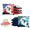 Red Blue Eagle Tournament Cornhole Bags - Set Of 8 2 Red Blue Eagle Tournament Cornhole Bags - Set Of 8 -Pro Cornhole Shop Red Blue Eagle 64044.1708293080