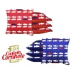 Red Blue Fish Tournament Cornhole Bags - Set Of 8 2 Red Blue Fish Tournament Cornhole Bags - Set Of 8 -Pro Cornhole Shop Red Blue Fish 36045.1708294507