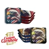 Red Gold Eagle Professional Cornhole Bags - Set Of 8 1 Red Gold Eagle Professional Cornhole Bags - Set Of 8 -Pro Cornhole Shop Red Gold Eagle Professional 62585.1707354567