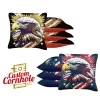 Red Gold Eagle Tournament Cornhole Bags - Set Of 8 1 Red Gold Eagle Tournament Cornhole Bags - Set Of 8 -Pro Cornhole Shop Red Gold Eagle 81085.1708293139