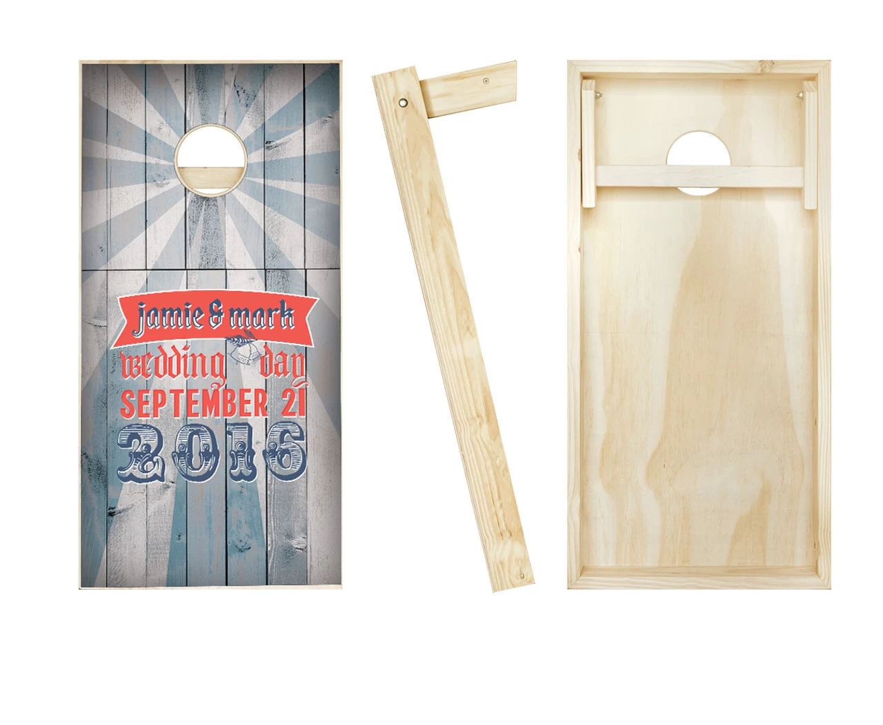 Retro Carnie Cornhole Set With Bags - Image 2