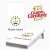 Rhode Island Flag Cornhole Set With Bags