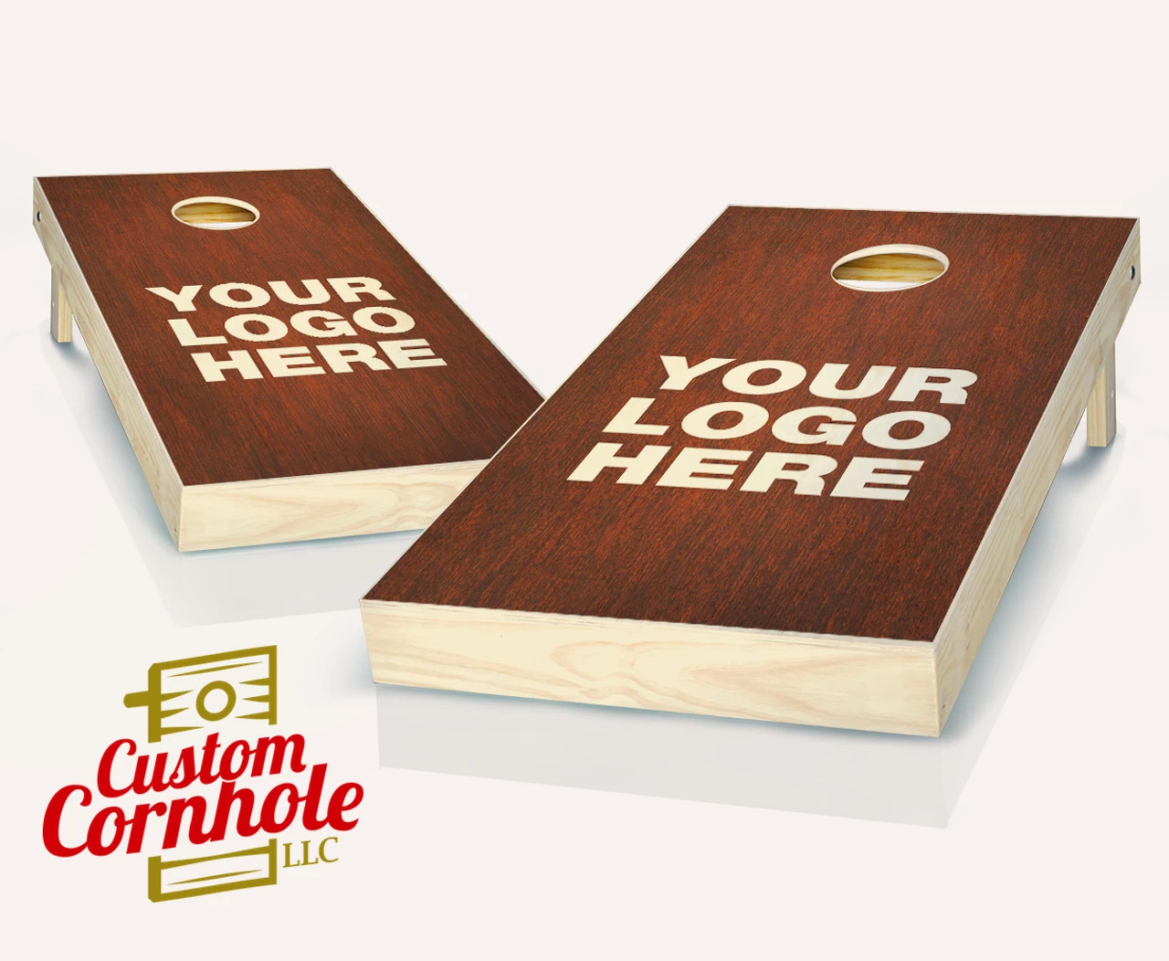 Custom Stained Cornhole Set With Bags 6 Custom Stained Cornhole Set With Bags - Image 4