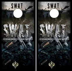 SWAT Cornhole Wraps - Set Of 2