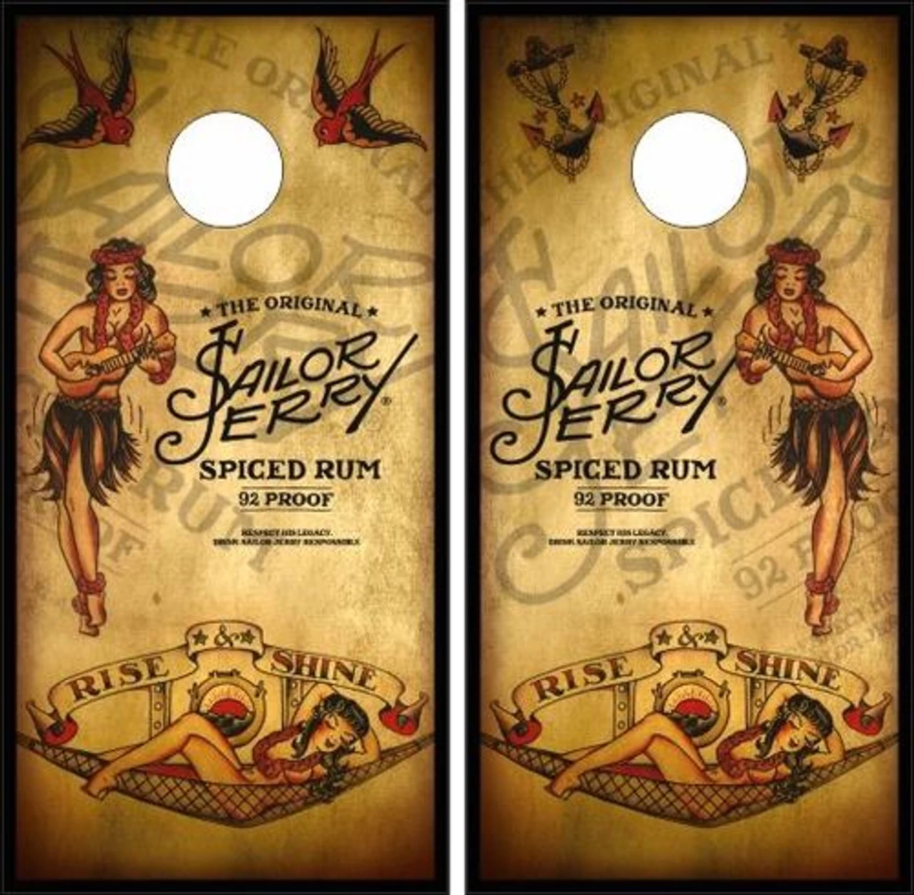 Sailor Jerry Cornhole Set With Bags 4 Sailor Jerry Cornhole Set With Bags - Image 2