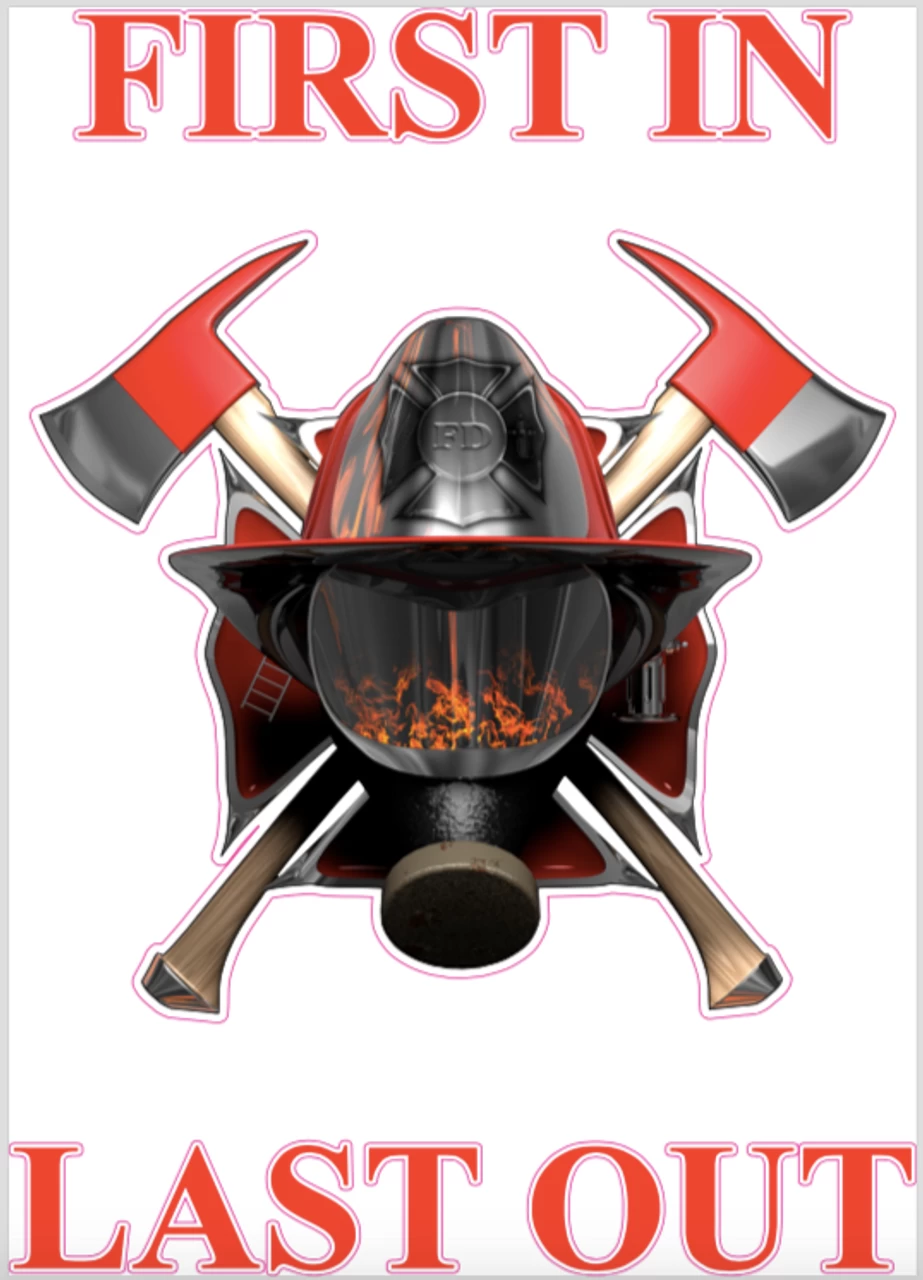 First In Last Out Cornhole Decal 3 First In Last Out Cornhole Decal