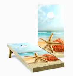 Starfish Cornhole Set With Bags