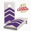 Triple Chevron Cornhole Set With Bags -Pro Cornhole Shop TRIPLE CHEVRON CORNHOLE GAME SINGLE COLOR 45894.1611445080