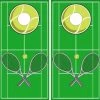 Tennis Cornhole Wraps - Set Of 2 1 Tennis Cornhole Wraps - Set Of 2 -Pro Cornhole Shop Tennis Court 2 09424.1602450089