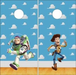 Toy Story Cornhole Wraps - Set Of 2